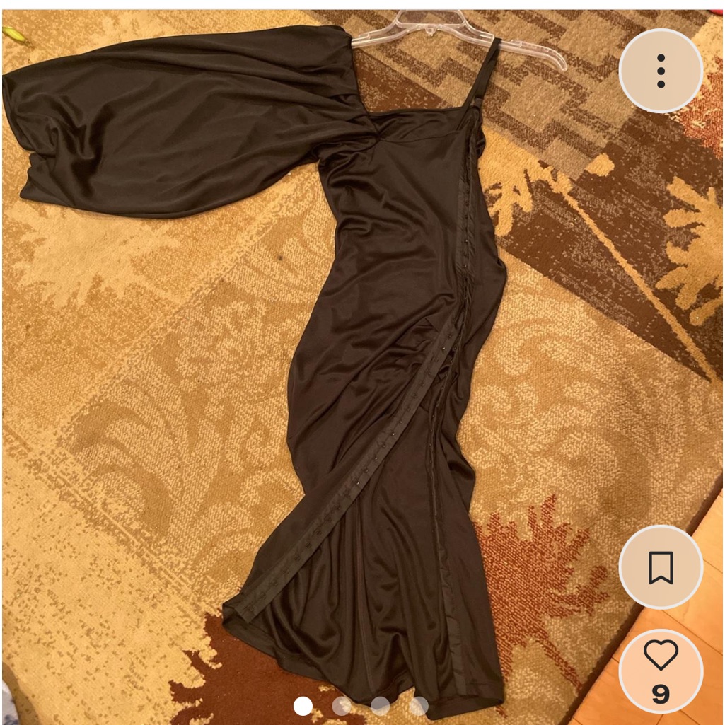 Black Vintage, Dolce And Gabbana One Sleeve Size 4
